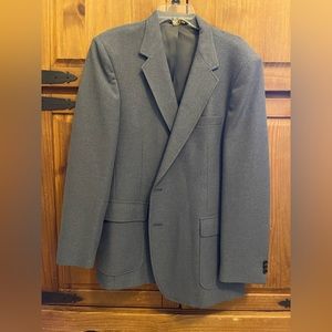 Mens gray suit jacket in great condition